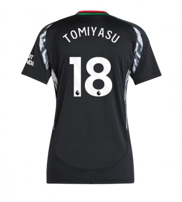 Arsenal Takehiro Tomiyasu #18 Replika Udebanetrøje Dame 2024-25 Kortærmet